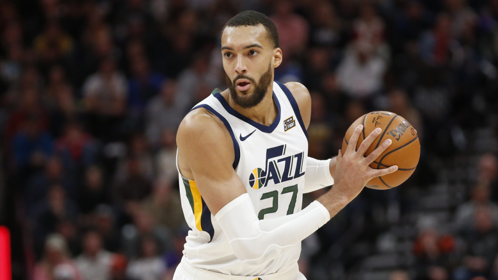 戈贝尔盖帽盛宴森林狼擒下独行侠